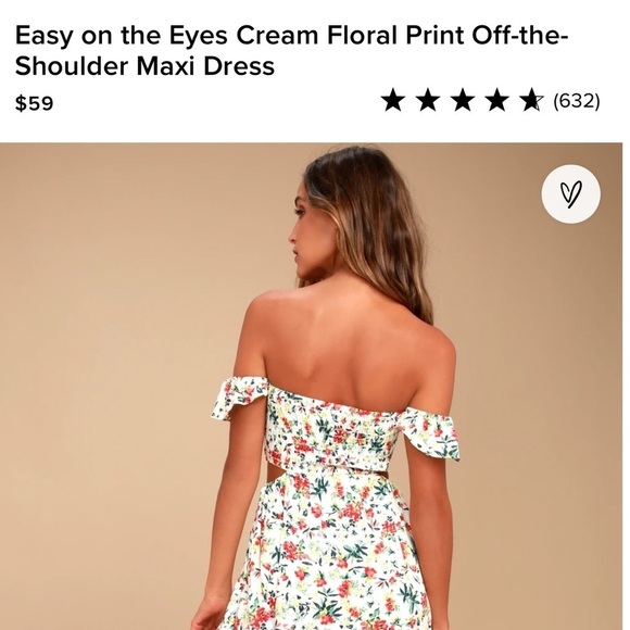 Nwt lulus floral dress - Picture 6 of 7
